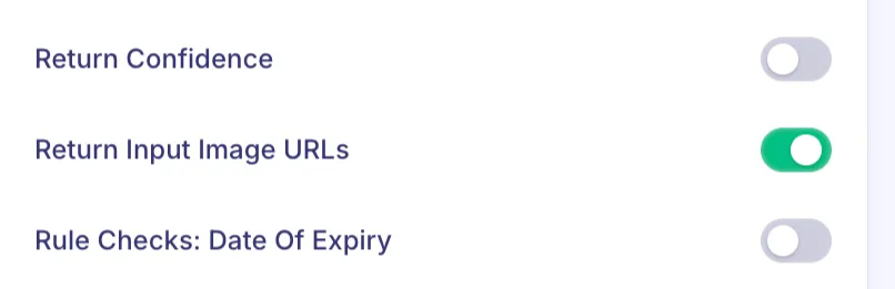 Builder Return Image URLs config