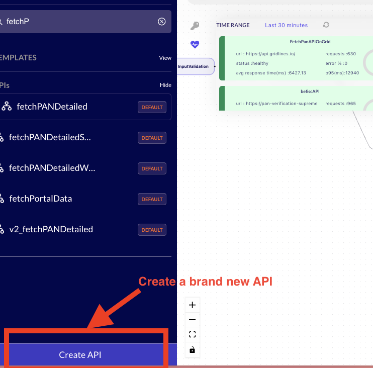Thomas UI building out a new versioned API flow