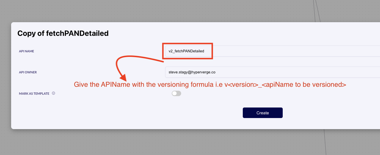 Thomas UI renaming the duplicated API with the v2 prefix